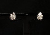 Orecchini Cianfrone Gioielli Donna Punto luce in Oro bianco Diamante 0.40 Ct OROR-4-198 - OROR-4-198